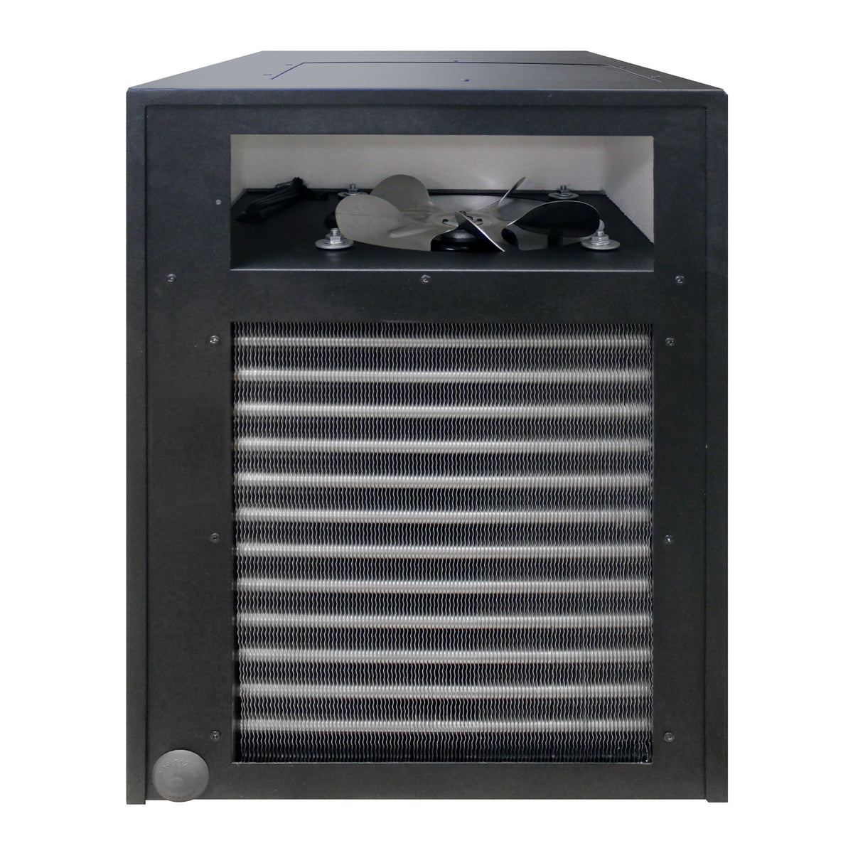 Wine-Mate WM-3500HZD Self-Contained All-in-One Wine Cellar Cooling System, 650 cu. ft. Capacity, in Black (WM-3500-HZD)