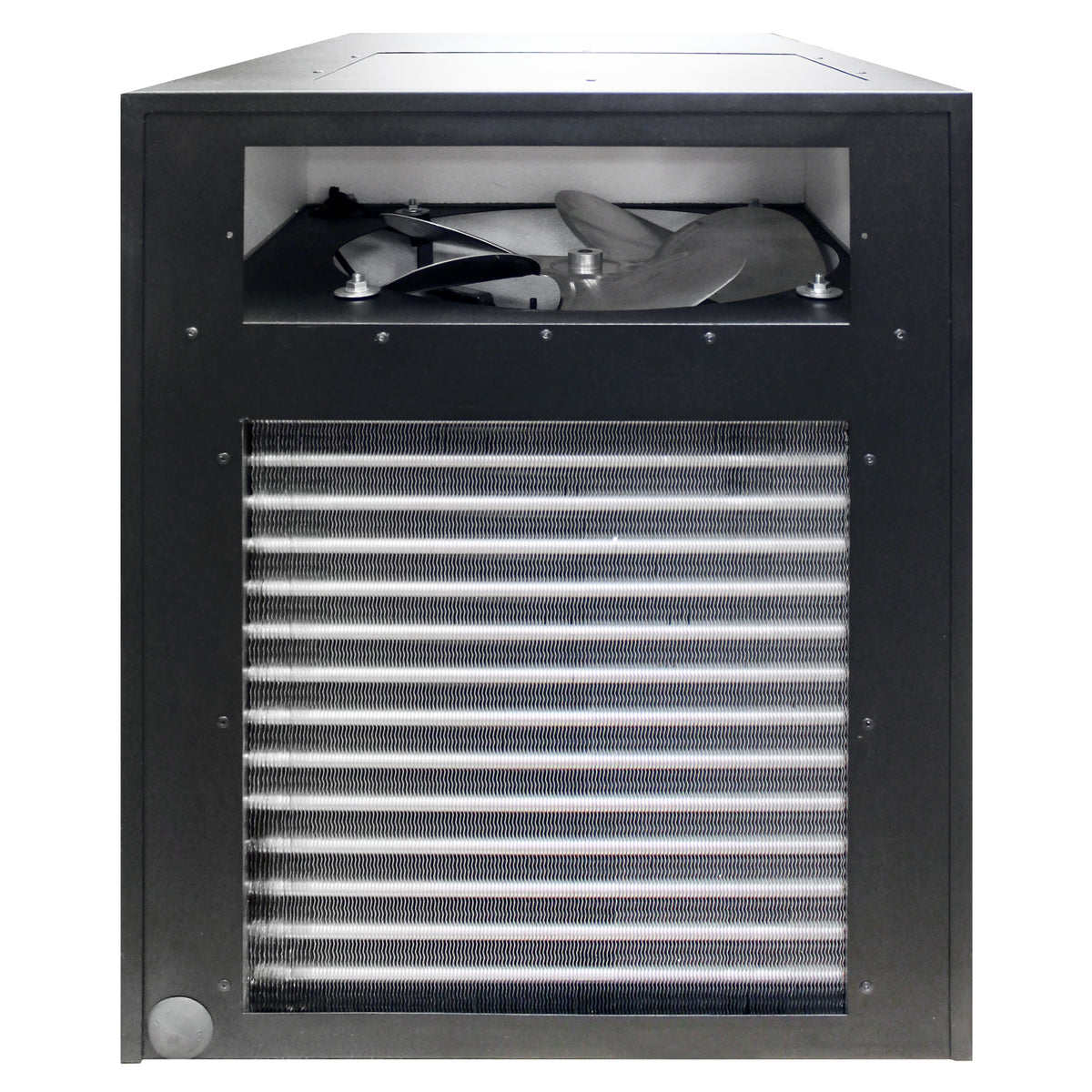 Wine-Mate WM-8500HZD Self-Contained All-in-One Wine Cellar Cooling System, 2000 cu. ft. Capacity, in Black (WM-8500-HZD)