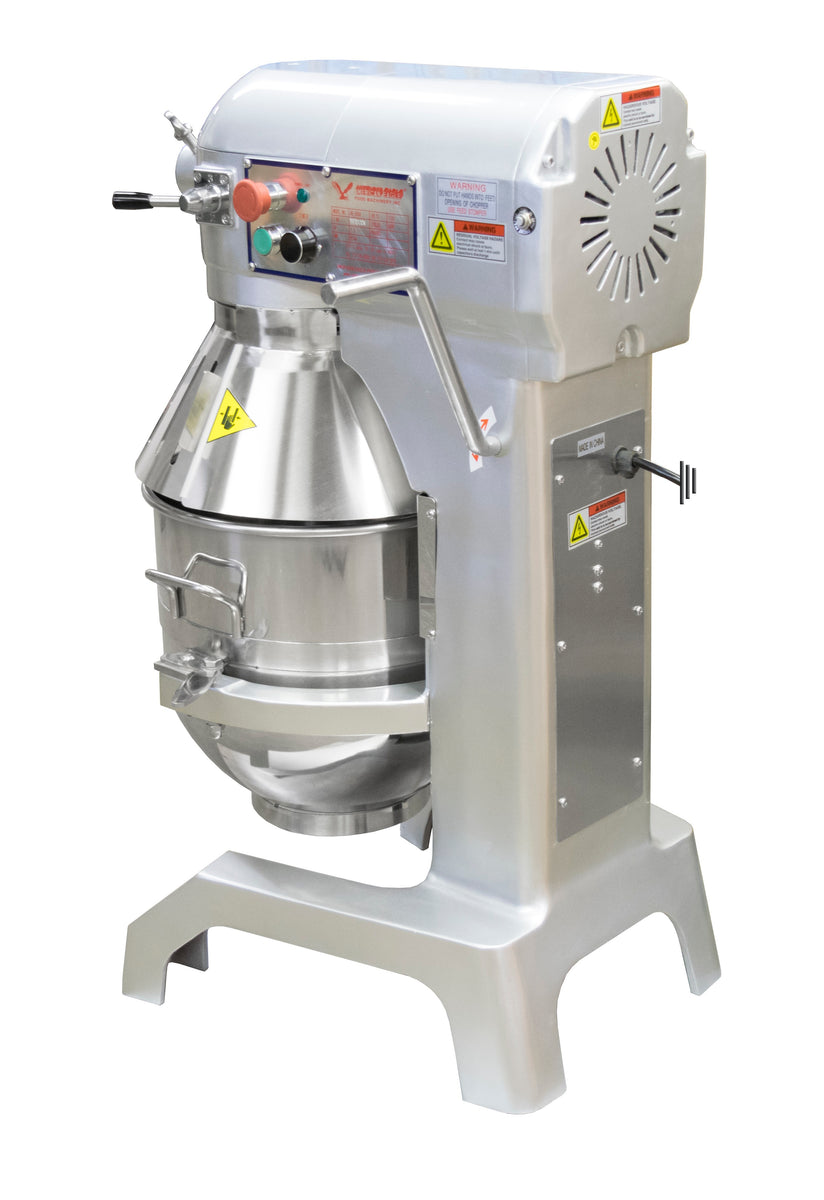 American Eagle AE-300A 30 Quart Gear Driven Planetary Mixer with Safety Guard, 1.5 HP, 3 Speeds