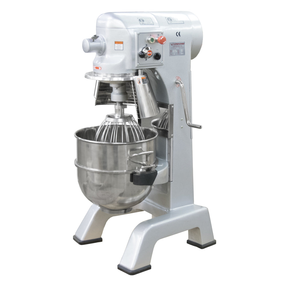 American Eagle AE-40PA 40 Qt. Gear Driven Planetary Mixer with Safety Guard, 1.5 Hp, 3 Speed