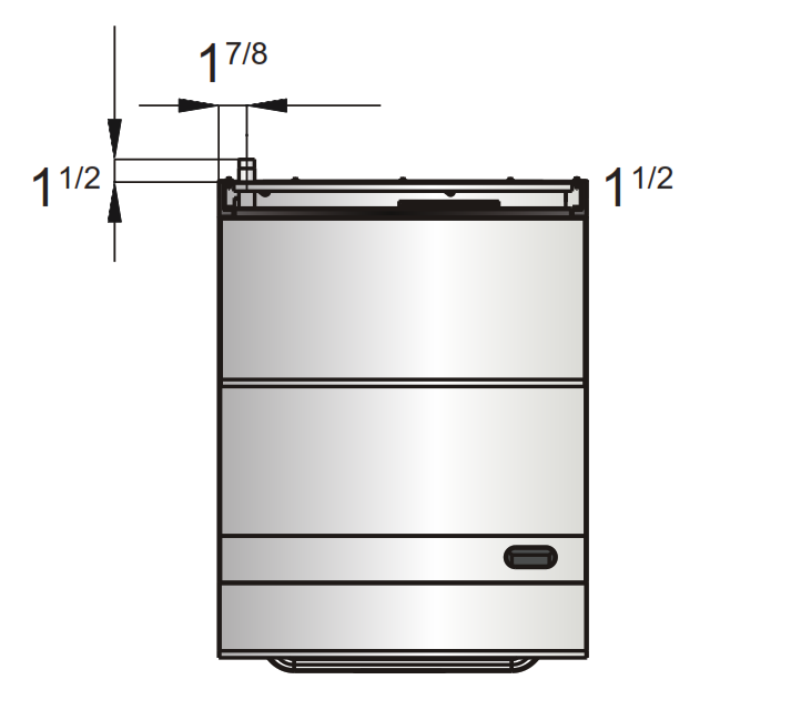 Atosa AGR-24G-NG 24″ Natural Gas Range with 24″ Griddle, 1 Oven, 2 Racks, Casters Included, 90,000 BTU
