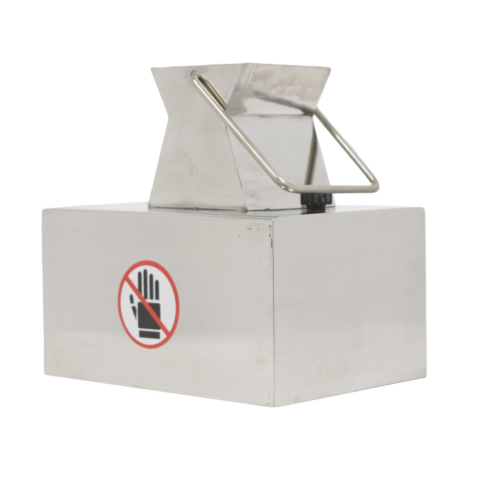 American Eagle AE-MC12NH-3/8 Meat Cutter Attachment Stainless Steel Fits #12 Hub