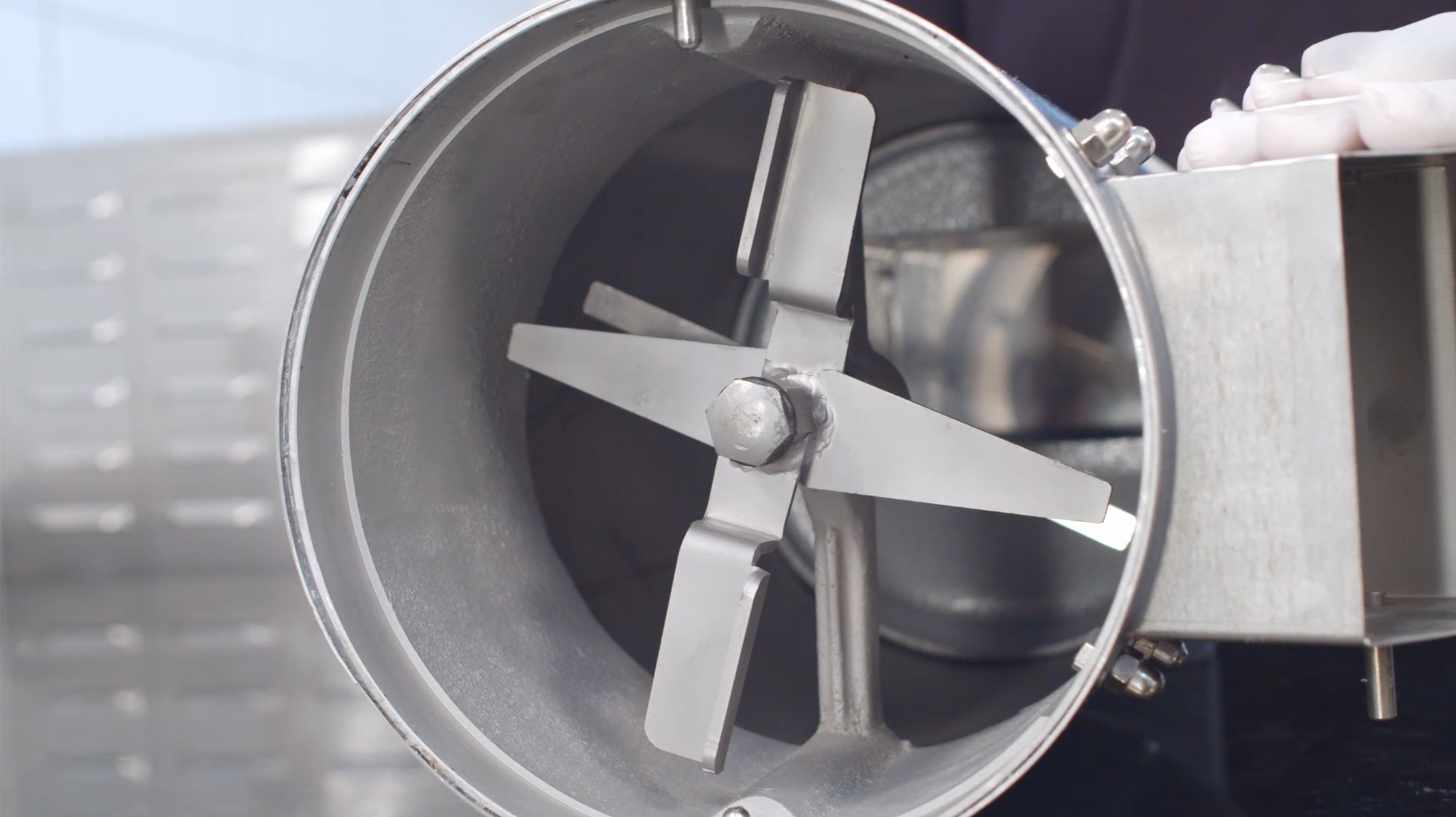 Skyfood MFP-SS 66 lb/hr Bread Grater, Electric, Stainless Steel, Top Feed Chute