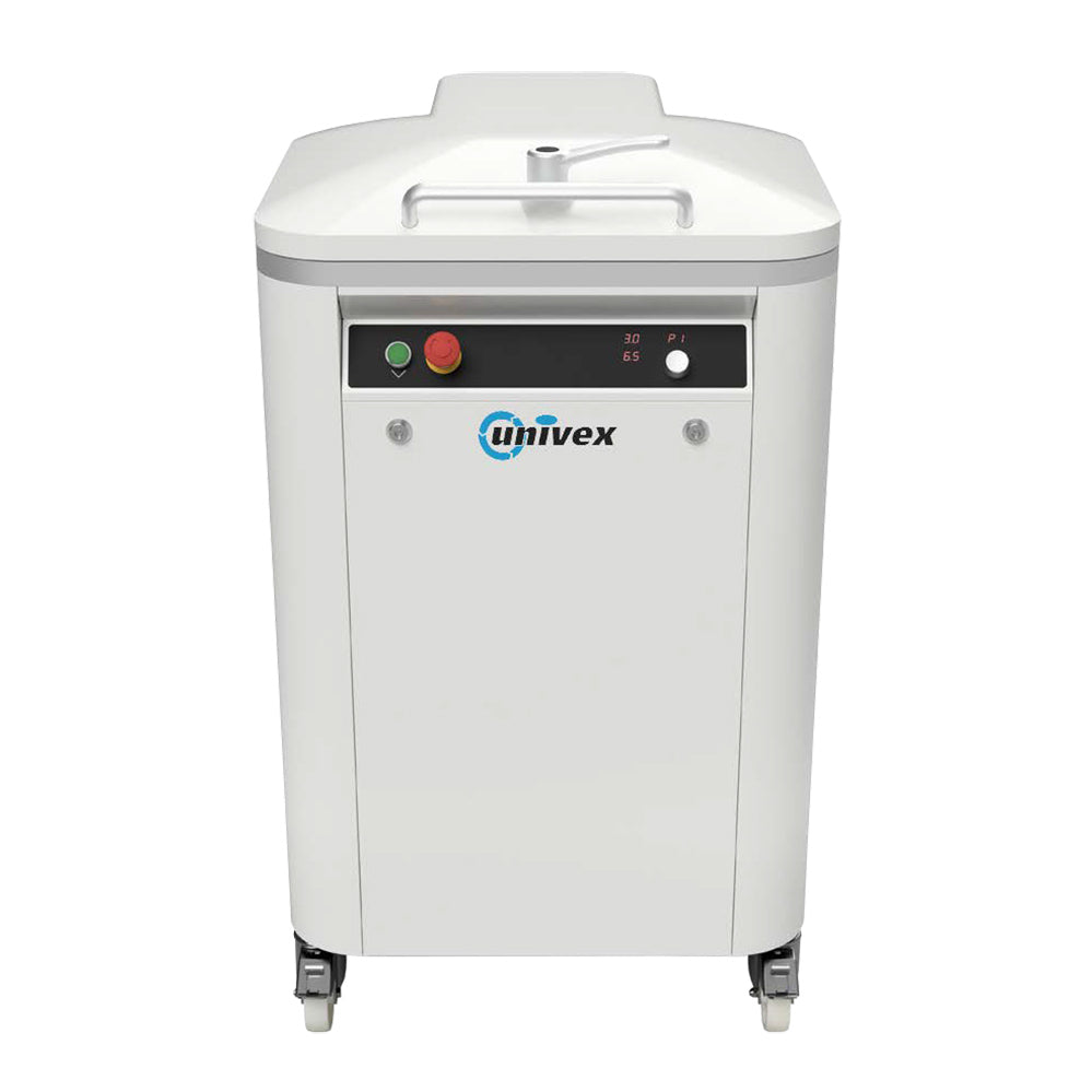 Univex AQD40 2.82–17.6 oz Dough Divider Automatic Square, 4800 Pieces/Hour, Hydraulic Powered