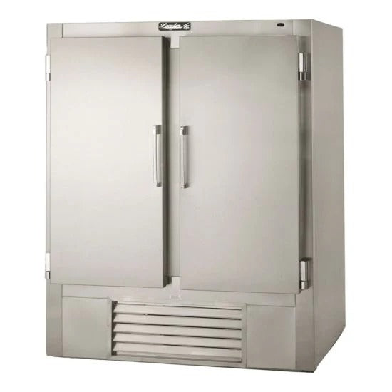 Leader Refrigeration ESFR54 54" Reach-In Freezer, 2 Solid Doors, 6 Shelves