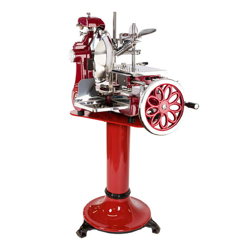 Axis AX-VOL12 12 in. Flywheel Slicer, Hand Operated, Built-In Sharpeners