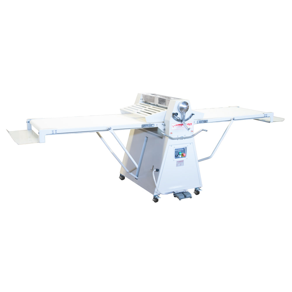 American Eagle AE-DSE65L Elite Series Floor Type Reversible Dough Sheeter, Roller width 25 1/2", Length 118".