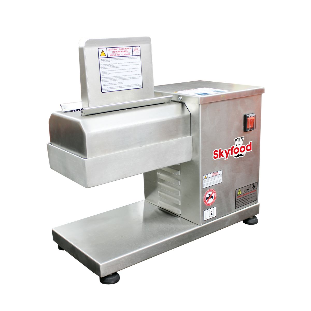 Skyfood ABS 880 lb/hr Meat Tenderizer Countertop, Safety System, 1/2 HP