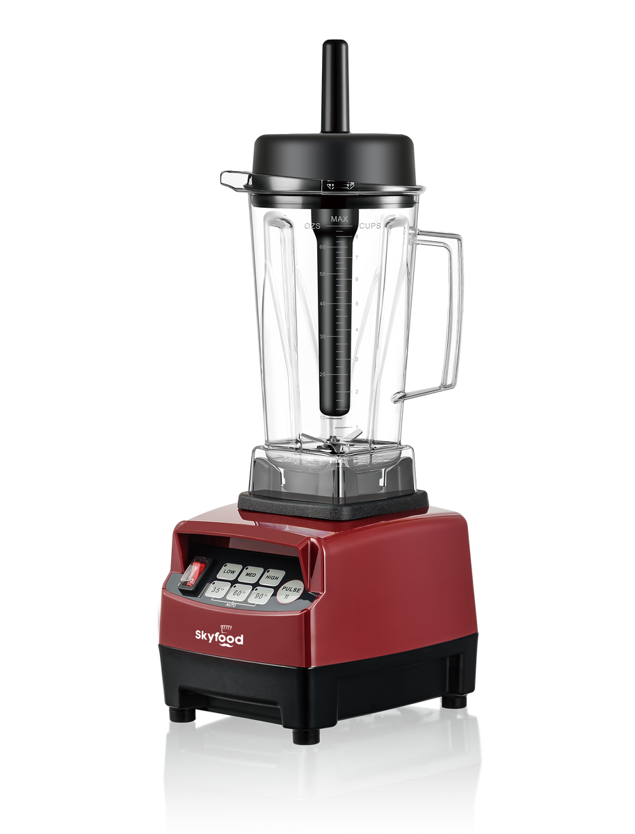 Skyfood BS2 68 oz Supreme Blender Countertop, 3-Speed + Pulse, Tritan Jar, 3 HP, 38000 RPM