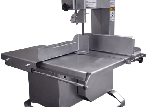 Skyfood MSKLE 74" Meat & Bone Saw Tabletop, Stainless Steel, Blade Guard, Cut Regulator, 1/2 HP