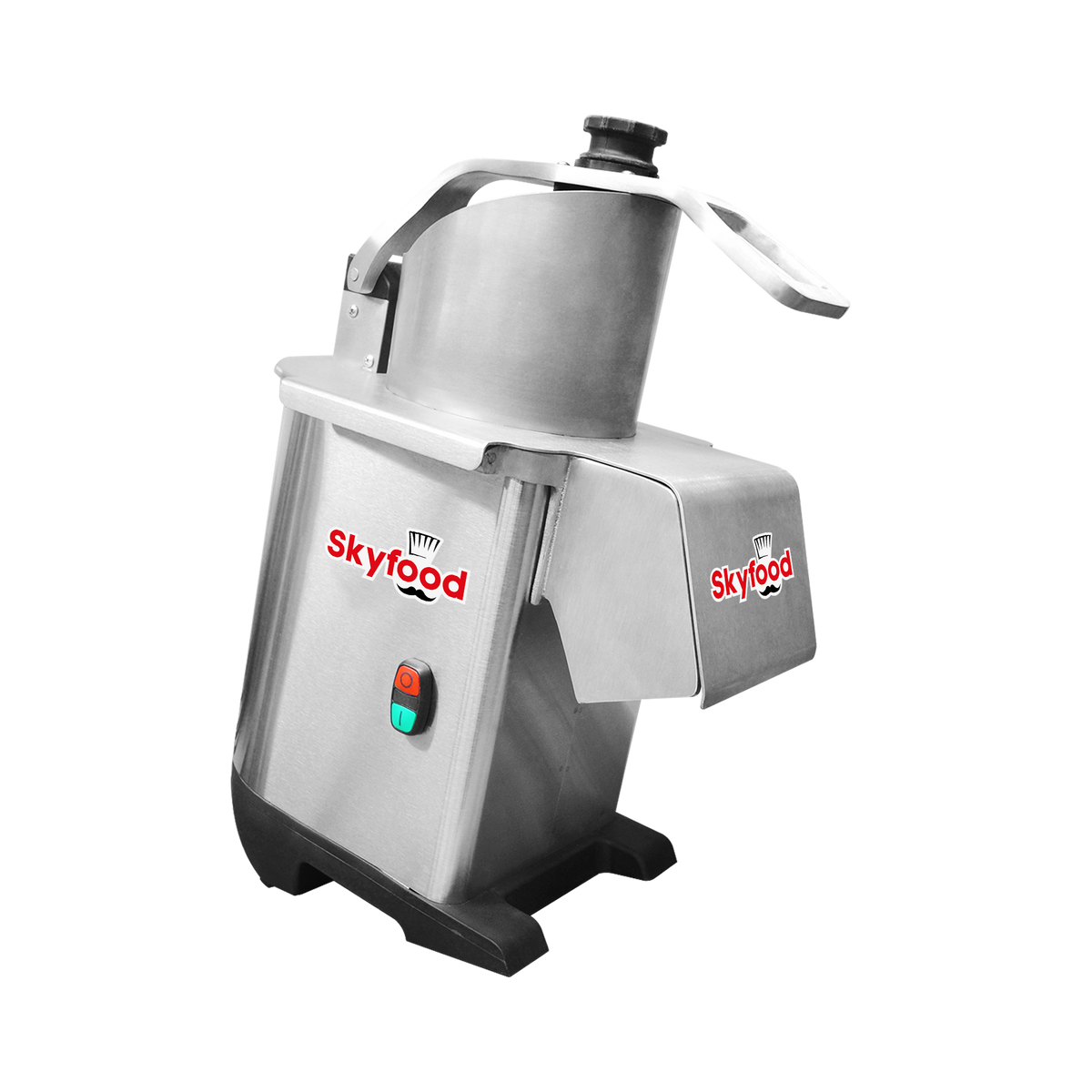 Skyfood PA7 PRO Food Processor Countertop, Continuous Feed, Stainless Steel, 552 lb/hr, 1/2 HP