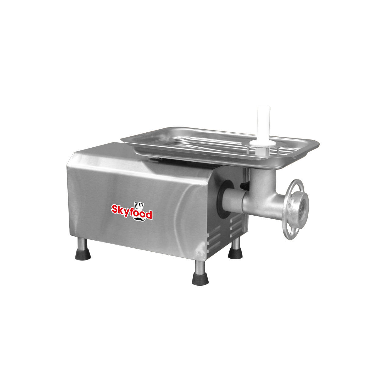 Skyfood PSE-12 #12 Meat Grinder Bench Style, 440 lb/hr, Stainless Steel, 1-1/2 HP