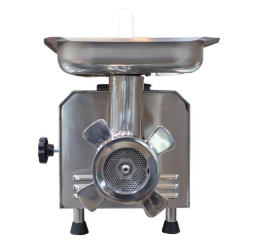 Skyfood PSE-32HD SS #32 Heavy Duty Meat Grinder Bench Style, 990 lb/hr, Stainless Steel Grinding Device, 3 HP