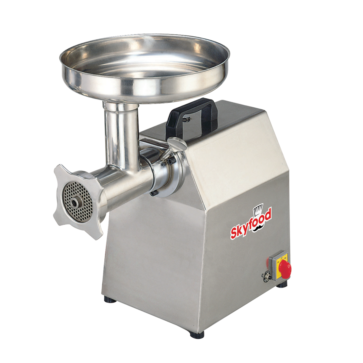 Skyfood SMG22 #22 Meat Grinder Countertop, 530 lb/hr, Stainless Steel, 1-1/2 HP