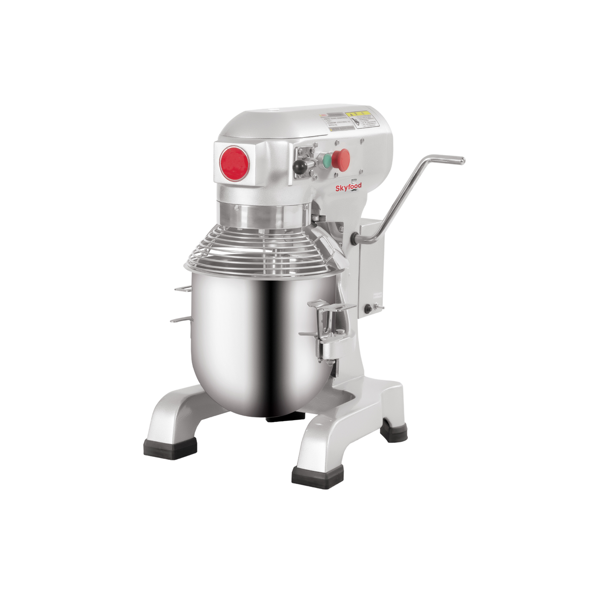 Skyfood SMM10 10 Qt Planetary Mixer Tabletop, 3-Speed, Gear Driven, 3/4 HP