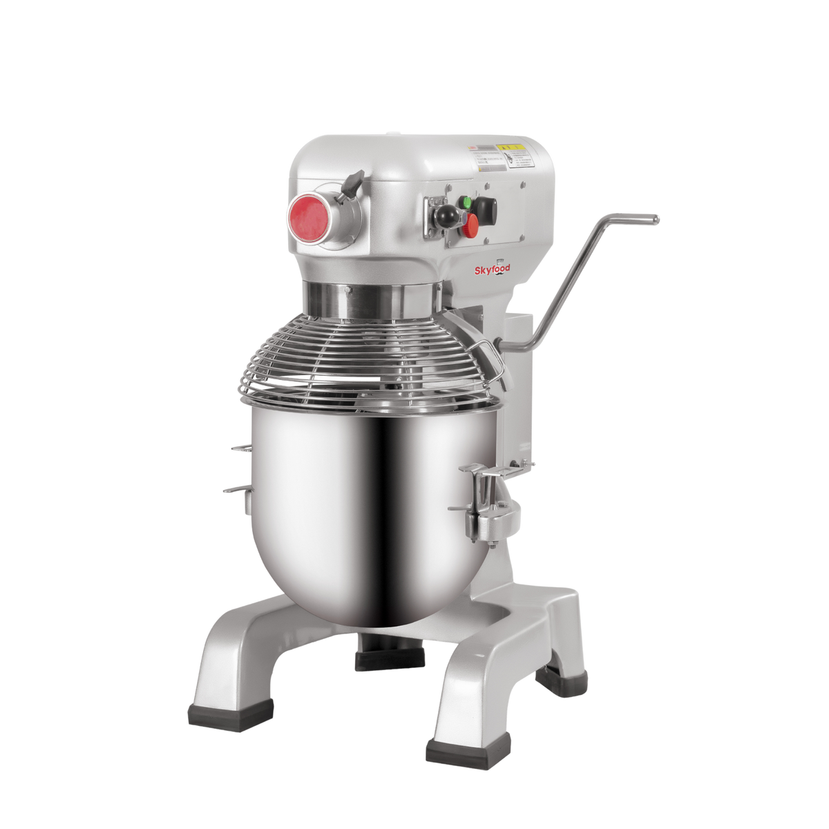 Skyfood SMM20 20 Qt Planetary Mixer Tabletop, 3-Speed, Gear Driven, 1-1/2 HP