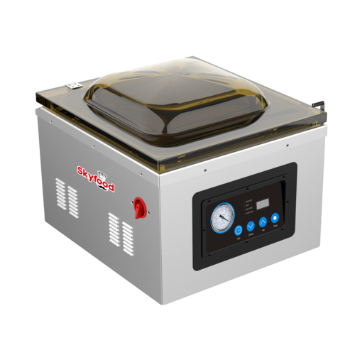 Skyfood SVP16 16" Chamber Vacuum Sealer Countertop, LED Panel, 4" Deep Chamber, Stainless Steel