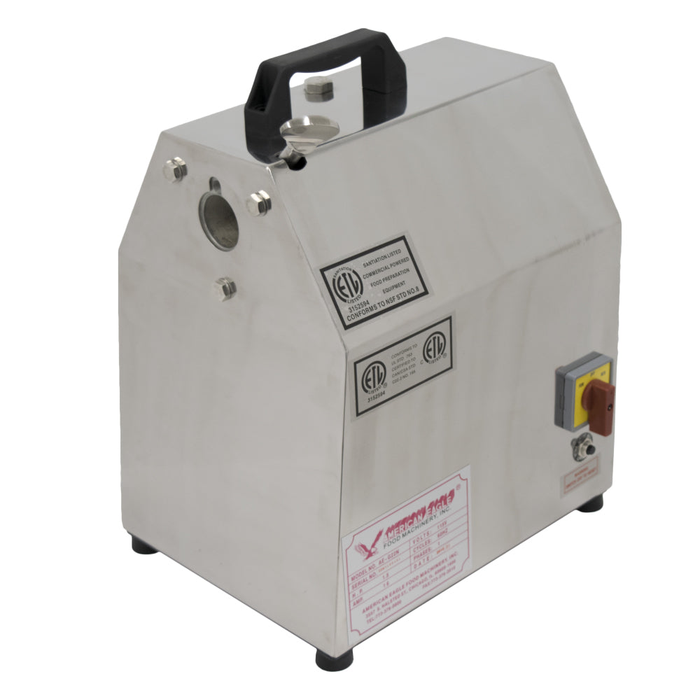 American Eagle AE-G22NM 1.5HP Motor Meat Grinder w/Standard #12 Hub Stainless Steel 115V/60Hz/1Ph