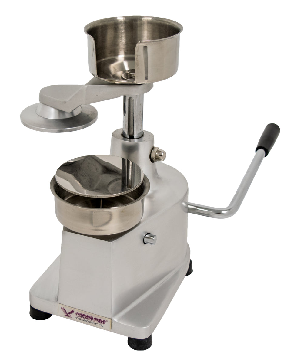 American Eagle AE-HP100 Heavy Duty 4" Stainless Steel Manual Hamburger Press