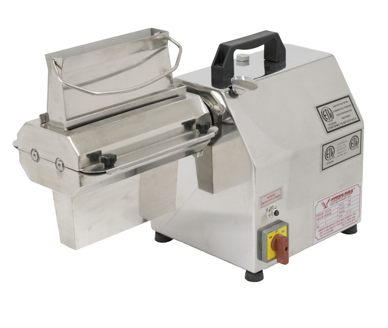 American Eagle AE-JS12 1HP Commercial Electric Jerky Slicer Stainless Steel