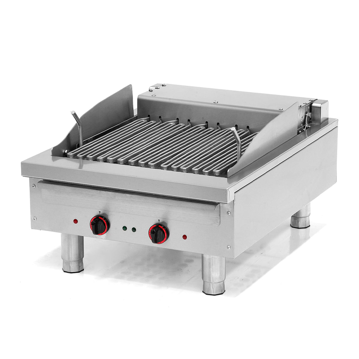 Pegasus CB-36E Electric Charbroiler Countertop, 36", Infinite Temperature Control, Stainless Steel