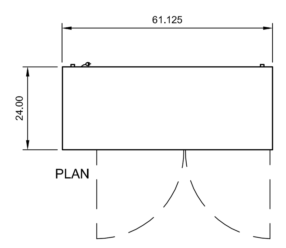 Arctic Air ABB60 61" Back Bar Refrigerator, 16.7 cu. ft., 2 Solid Doors, LED Interior, Digital Thermostat
