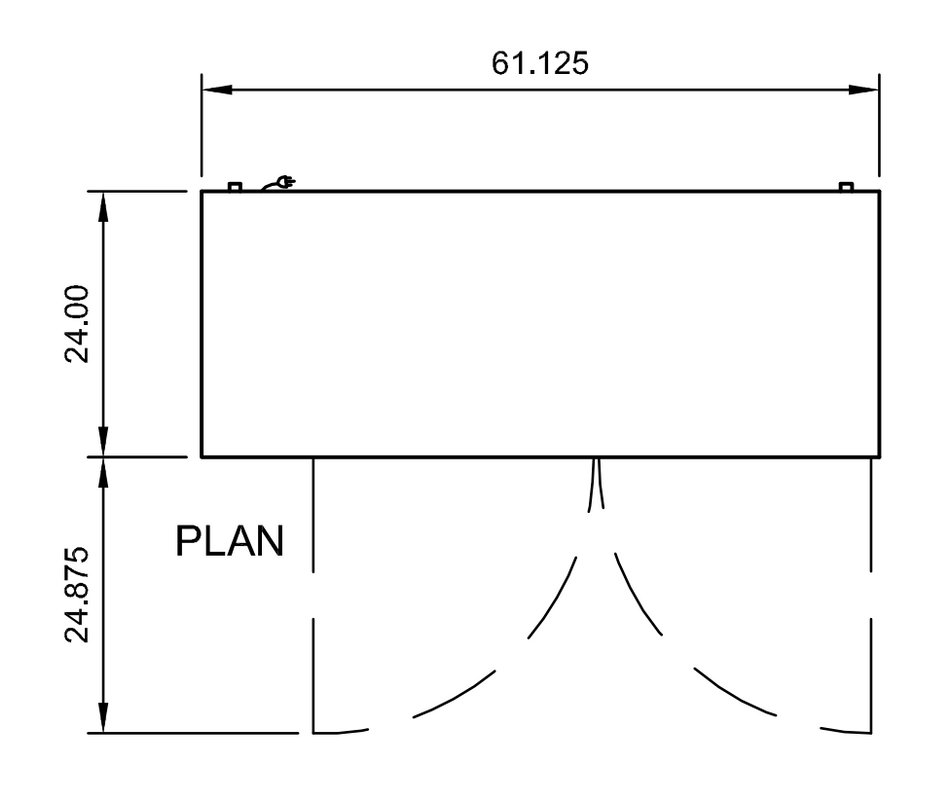 Arctic Air ABB60G 61" Glass Door Back Bar Refrigerator, 16.7 cu. ft., 2 Glass Doors, LED Interior, Digital Thermostat