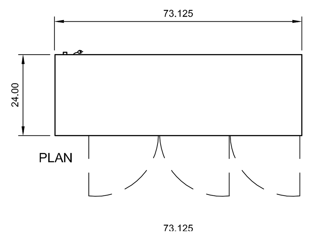 Arctic Air ABB72G 73" Glass Door Back Bar Refrigerator, 20.7 cu. ft., LED Lighting, Digital Thermostat