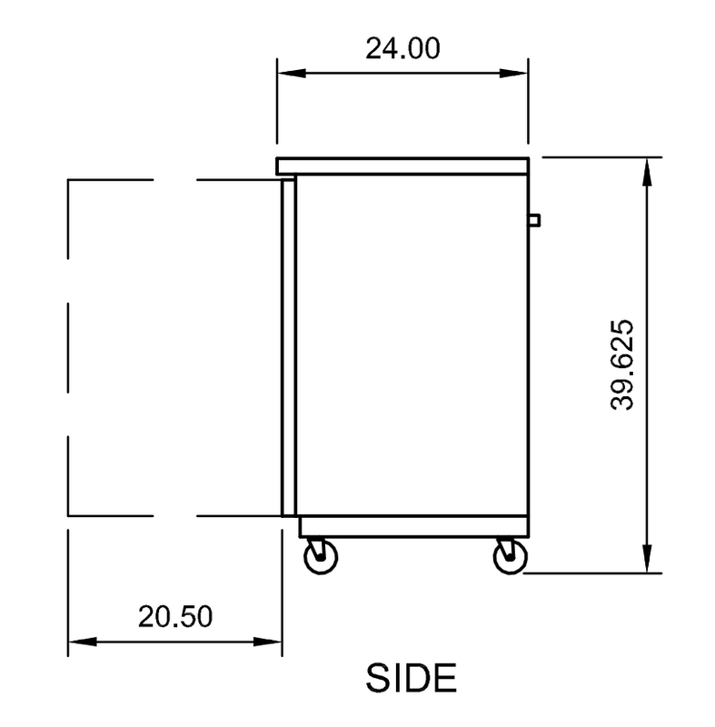 Arctic Air ABB72G 73" Glass Door Back Bar Refrigerator, 20.7 cu. ft., LED Lighting, Digital Thermostat