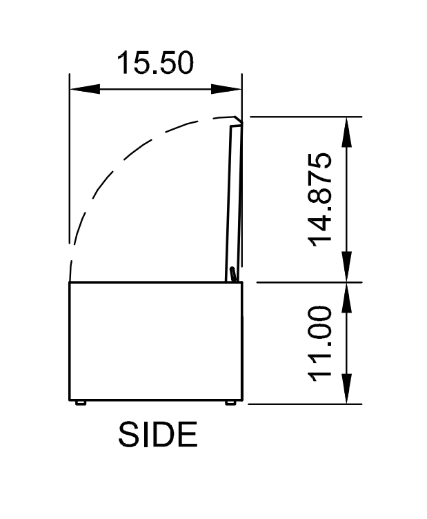 Arctic Air ACP40 39.5" Refrigerated Countertop Pan Rail, 6-Pan Capacity, Stainless Steel Construction, Digital Thermostat