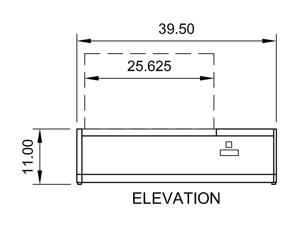 Arctic Air ACP40 39.5" Refrigerated Countertop Pan Rail, 6-Pan Capacity, Stainless Steel Construction, Digital Thermostat