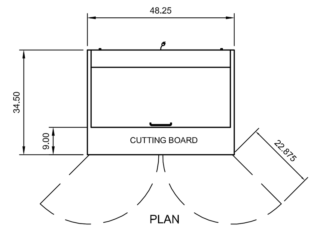 Arctic Air AMT48R 48.25" Mega Top Sandwich/Salad Prep Table, 12 cu. ft., 2 Doors, 18 Pans, Digital Thermostat