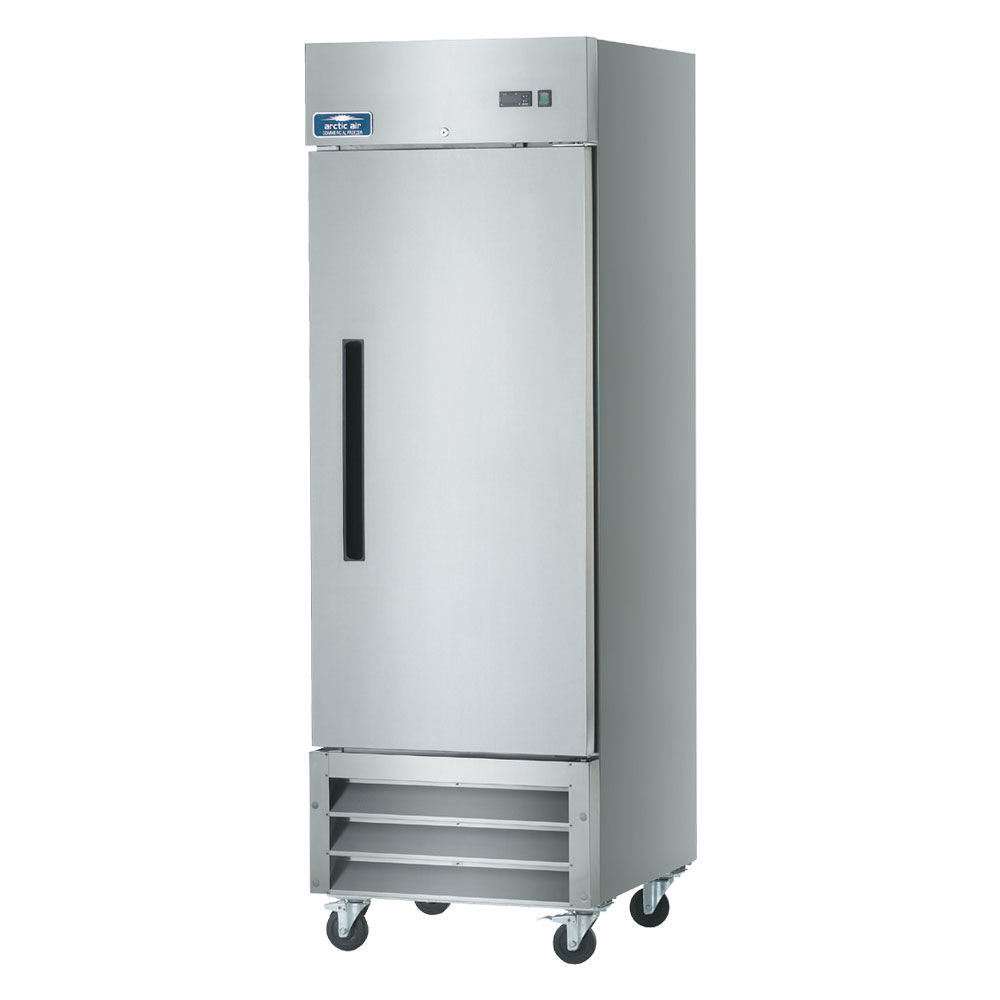 Arctic Air AR23 26.75" Reach-In Refrigerator, 23 cu. ft., Solid Door, Bottom Mount, Digital Thermostat