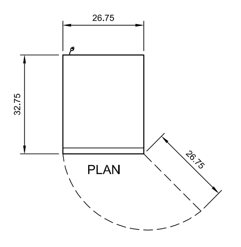 Arctic Air AR23 26.75" Reach-In Refrigerator, 23 cu. ft., Solid Door, Bottom Mount, Digital Thermostat