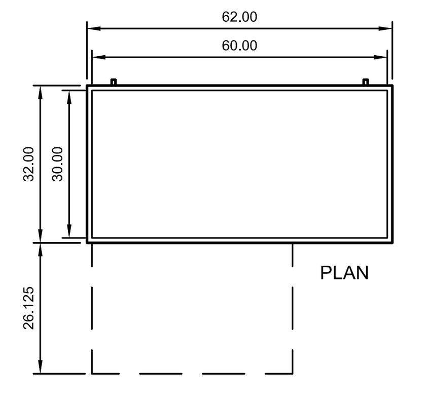 Arctic Air ARCB60 62" Refrigerated Chef Base, 2 Drawers, Marine Edge Top, Stainless Steel Construction, Digital Thermostat