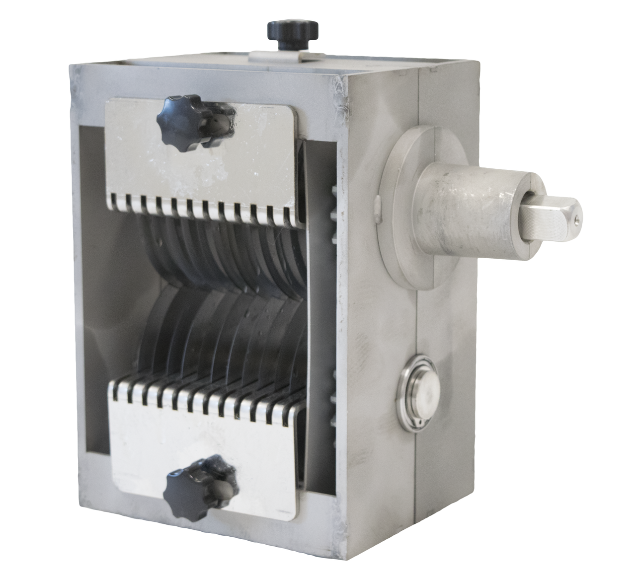 American Eagle AE-MC12NH-3/4 Meat Cutter Attachment, 3/4" Cutting Size, Fits #12 Hub, Stainless Steel