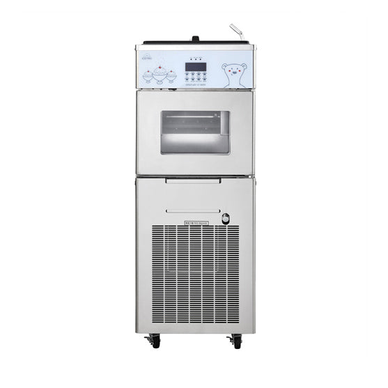 Icetro IS-0700-AS 21" Air-Cooled Snow Flake Ice Machine, 1091 lb/Day Milk Snow, 705 lb/Day Water Snow, 208-230v