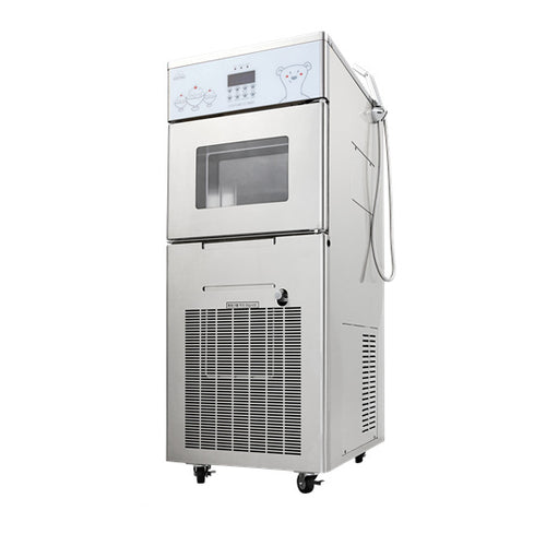 Icetro IS-0700-AS 21" Air-Cooled Snow Flake Ice Machine, 1091 lb/Day Milk Snow, 705 lb/Day Water Snow, 208-230v