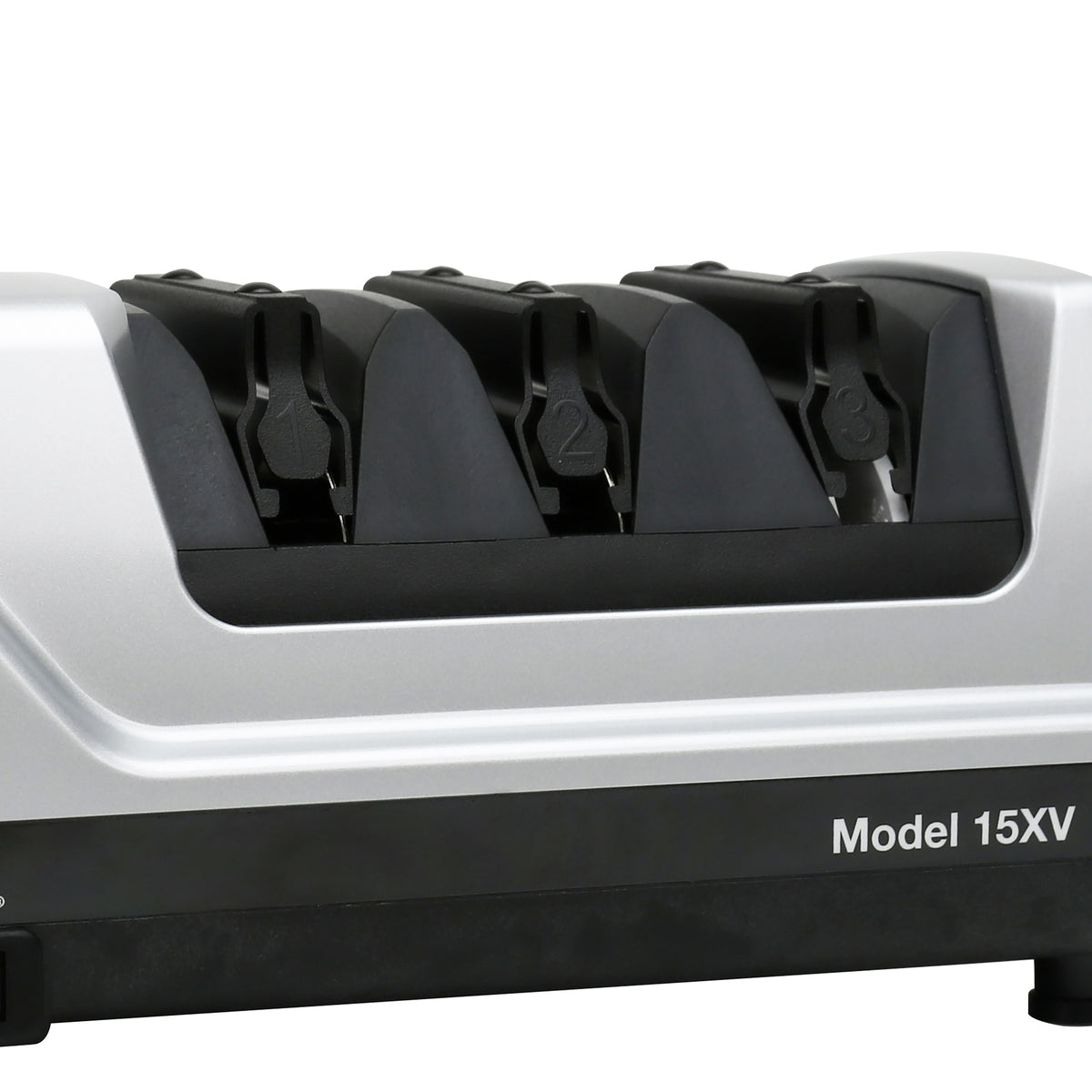 Chef's Choice 15XV Professional Electric Knife Sharpener, 3-Stage 15-Degree Trizor, in Platinum (0101500)