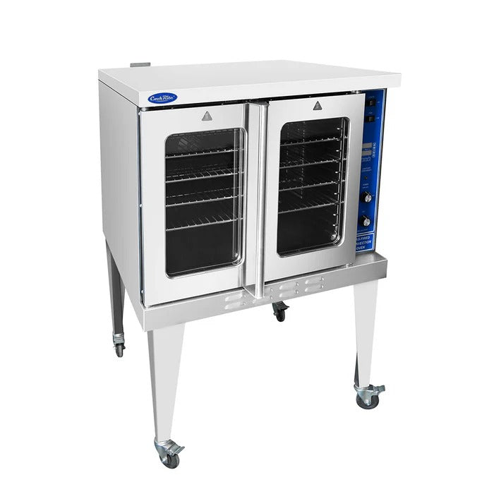 Atosa ATCO-513B-1 38.2" 5 Shelves Gas Convection Oven, 46,000 BTU, Bakery Depth, Legs and Castors