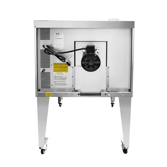 Atosa ATCO-513B-1 38.2" 5 Shelves Gas Convection Oven, 46,000 BTU, Bakery Depth, Legs and Castors