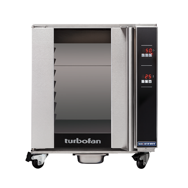 Moffat H8D-FS-UC Turbofan 8‑Pan Full‑Size Undercounter Holding Cabinet, Digital Controls, 3 Hold Timers, 208–240V Plug‑In