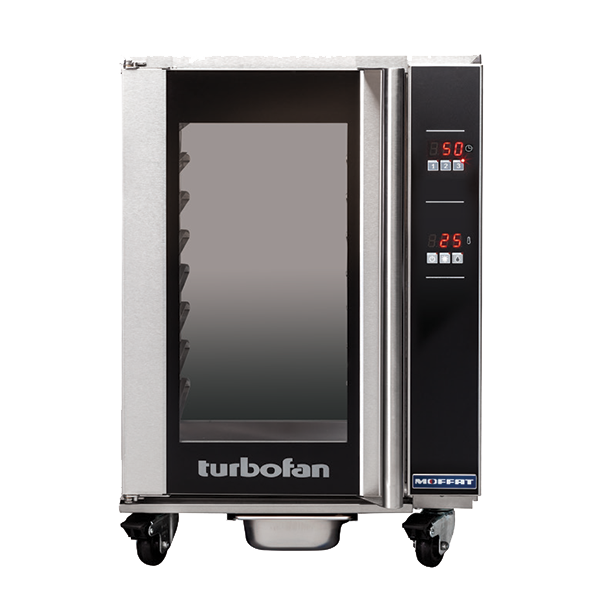 Moffat H8D-UC Turbofan 8‑Pan Half‑Size Undercounter Holding Cabinet, Digital Controls, 3 Hold Timers, 120V