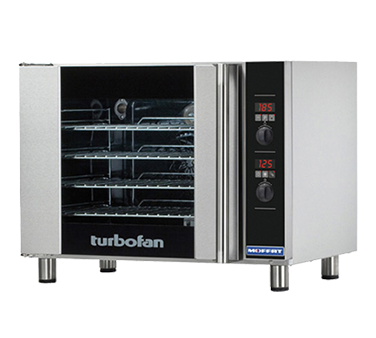 Moffat E31D4 Half-Size Electric Convection Oven, Digital Controls, Broil Mode, USB Programmable