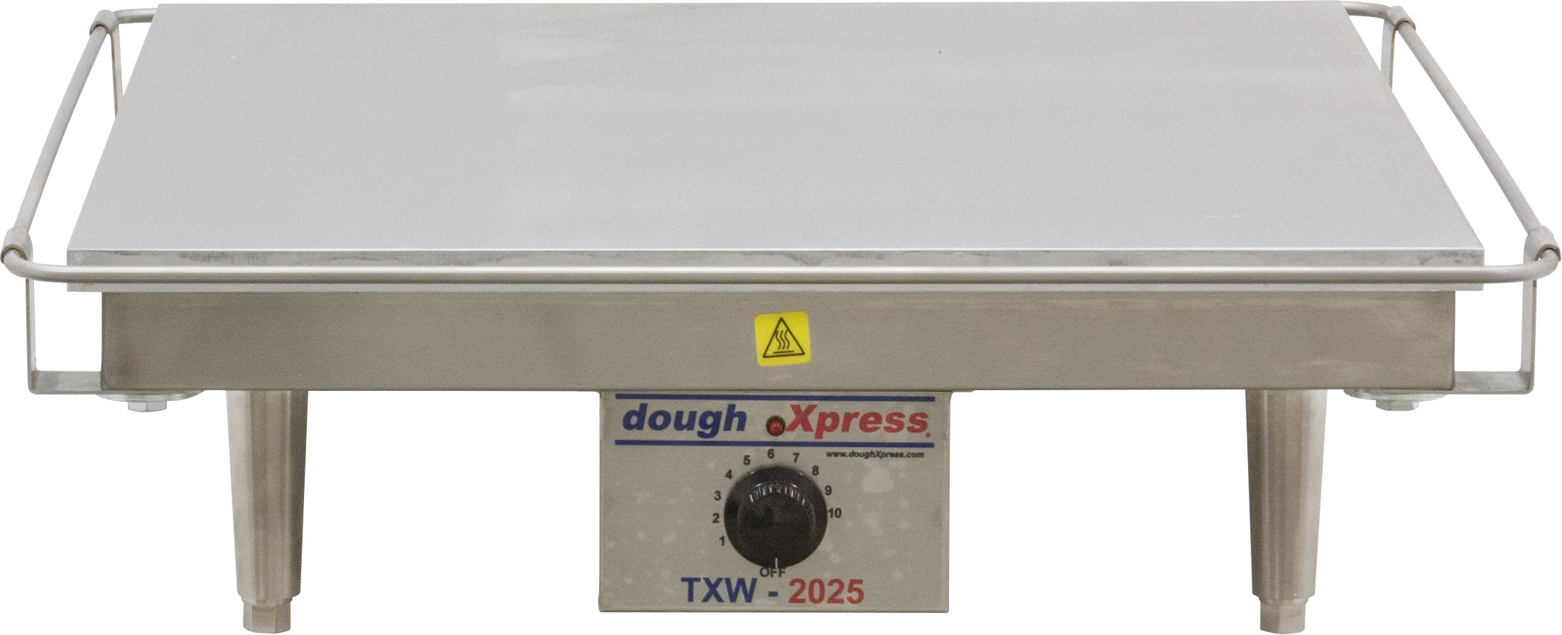 DoughXpress TXW-2025 20" x 25" Tortilla Warmer Fast Even Heating, Temperature Control Dial, Safety Rail