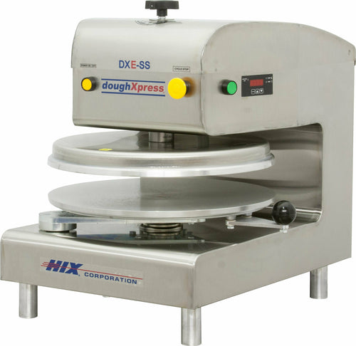DoughXpress DXE-SS-120 18" Automatic Pizza Press, Electromechanical, Heated Upper Platen, Digital Controls