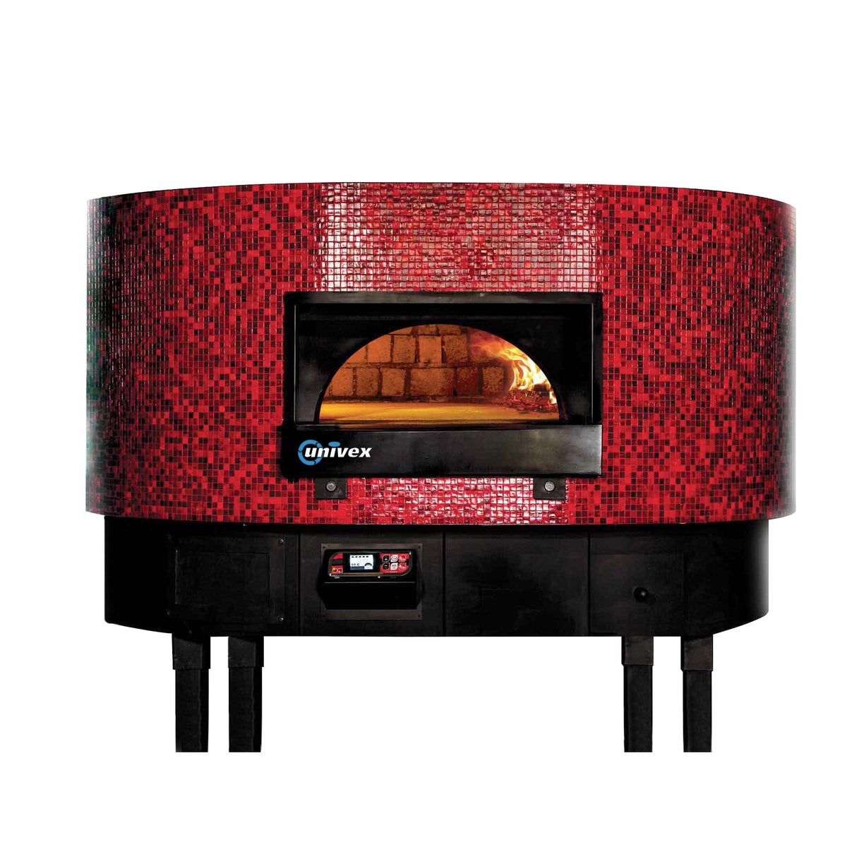 Univex DOME47FT 47" Rotating Dome Pizza Oven Gas, 6 x 12", Electronic Controls, 92,500 BTU