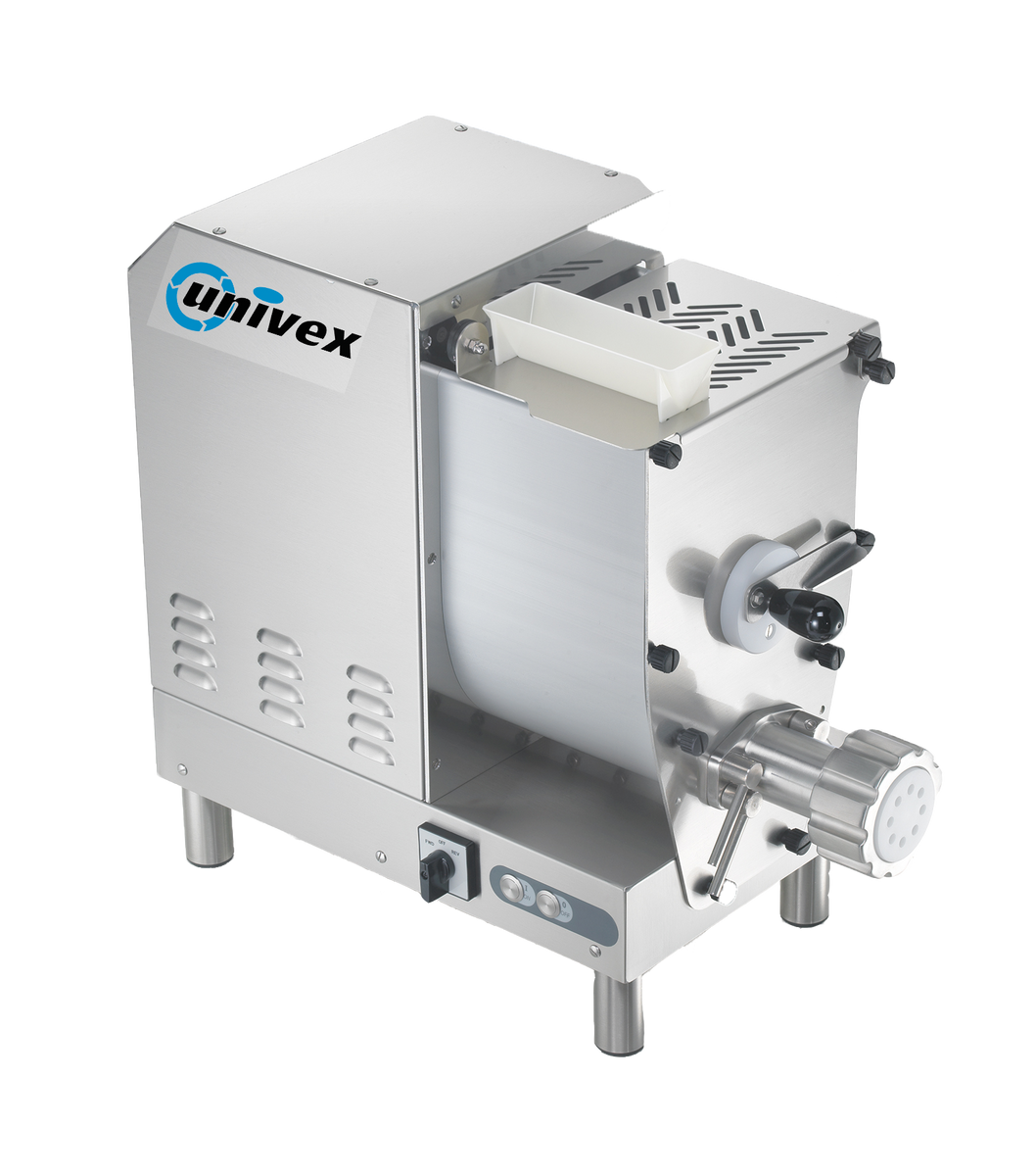 Univex UPASTA 8.8 lb Pasta Mixer/Extruder Countertop, 17.6 lb/hr Output, 1 HP