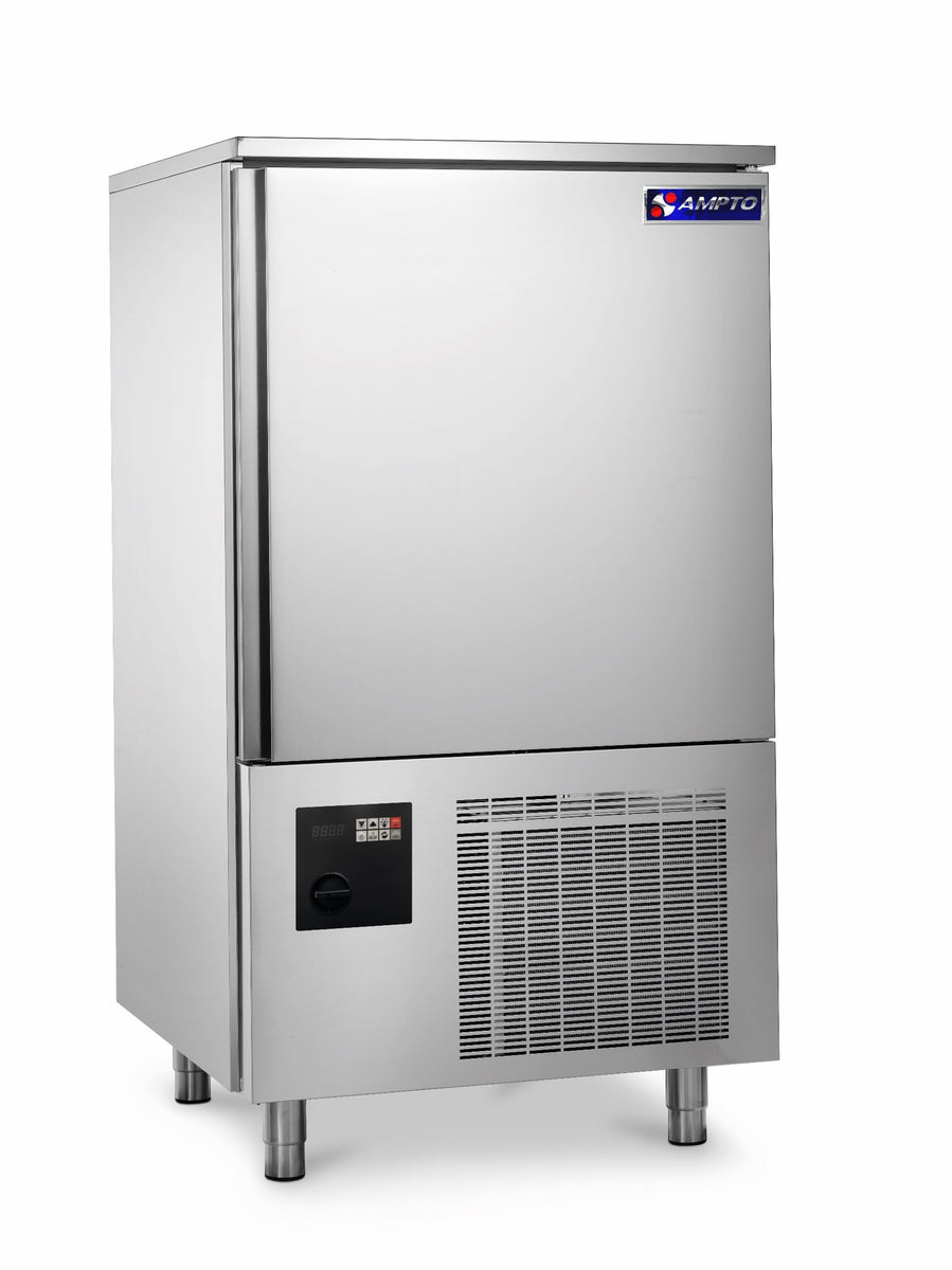 AMPTO ABT-10US 10-Tray Reach-In Blast Chiller Freezer, 75 lb Chilling / 48.5 lb Freezing Capacity
