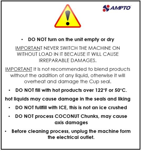 Ampto TI15 4 Gallon Commercial Tilting Blender, Stainless Steel